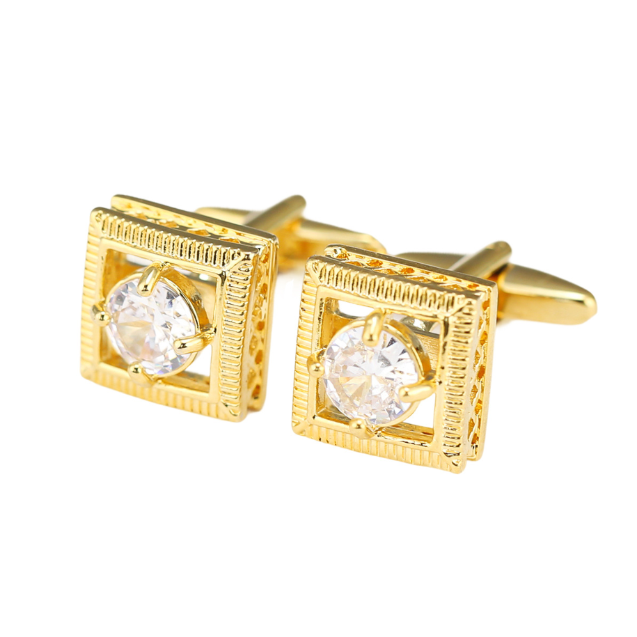 Cufflinks Men Stainless Steel Luxury - Boutons de manchette de haute qualité