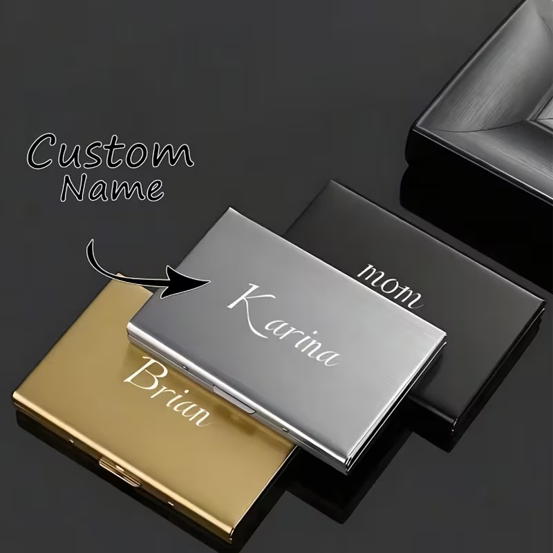 Money Clip Minimalist Rfid Blocking - 1 pièce : porte-cartes de crédit