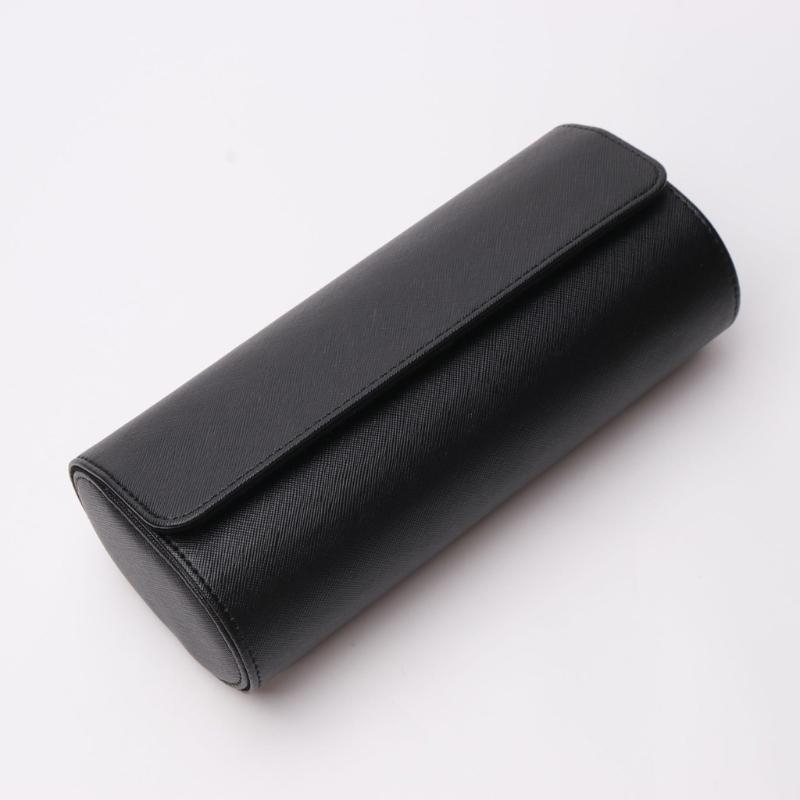 Watch Travel Roll Case 3 Slots Leather - U4LF – rouleau montre à 3