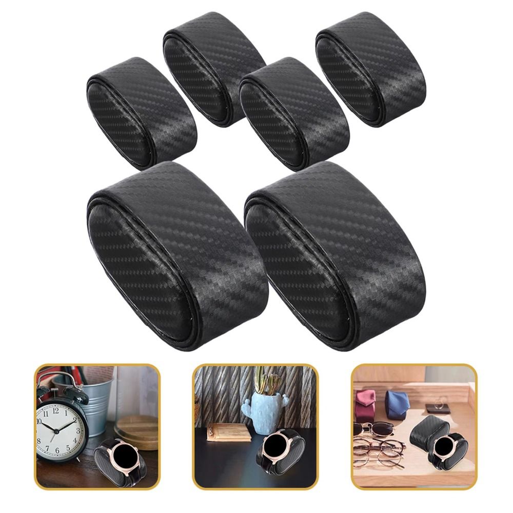 Watch Display Storage Box Carbon Fiber - Coussin de présentation pour montres en