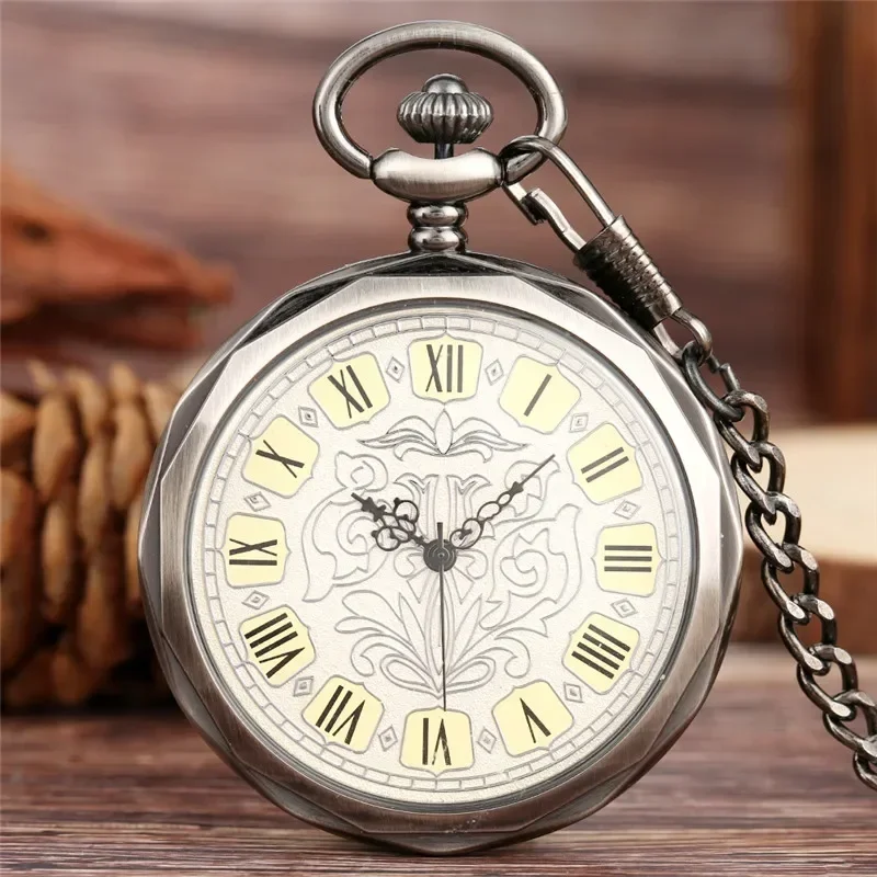 Pocket Watch Mechanical Skeleton Vintage - Montre de poche mécanique à remontage
