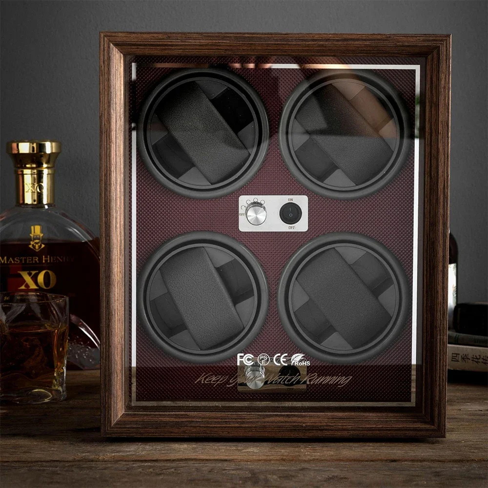 OEM RBYENOU Boîte à remontoir  - Watch Winder 4 Watches Automatic Silent avis et prix
