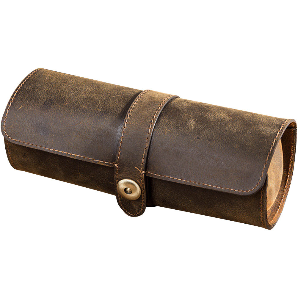 Boîte de rangement pour montre - Watch Travel Roll Case 3 Slots Leather avis et prix