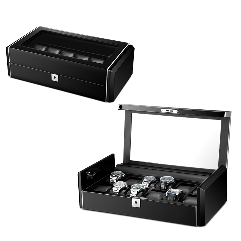Boîte de rangement pour montre - Watch Display Storage Box Carbon Fiber avis et prix