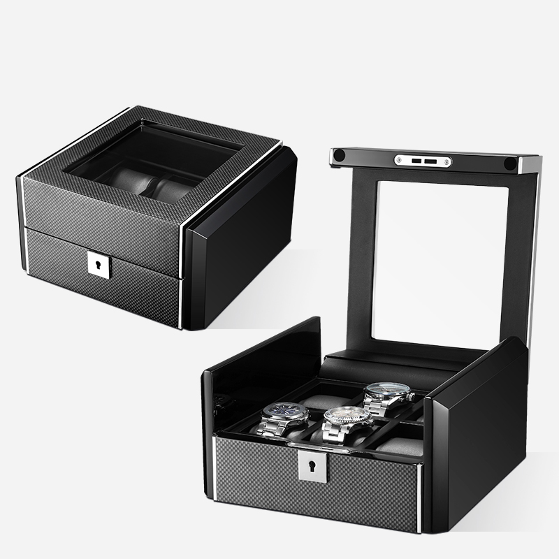 Boîte de rangement pour montre - Watch Display Storage Box Carbon Fiber avis et prix