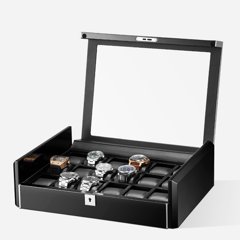 Boîte de rangement pour montre - Watch Display Storage Box Carbon Fiber avis et prix