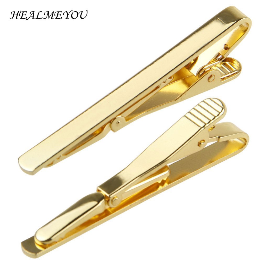 Hommes métal argent or Simple  - Tie Clip Bar Set Stainless Steel avis et prix