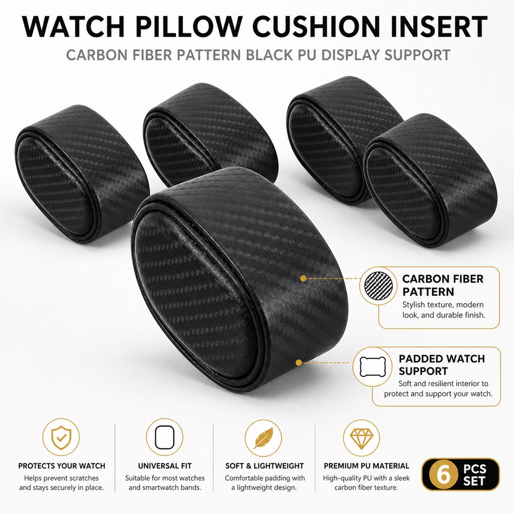 Coussin de présentation pour m - Watch Display Storage Box Carbon Fiber avis et prix