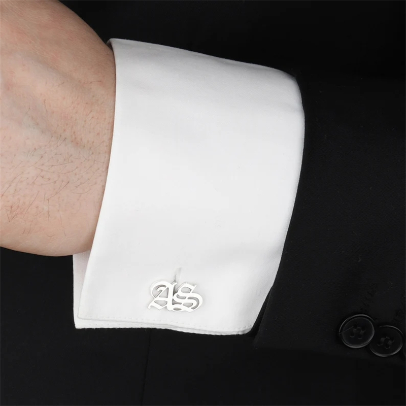 Lèvent de manchette personnali - Cufflinks Men Stainless Steel Luxury avis et prix
