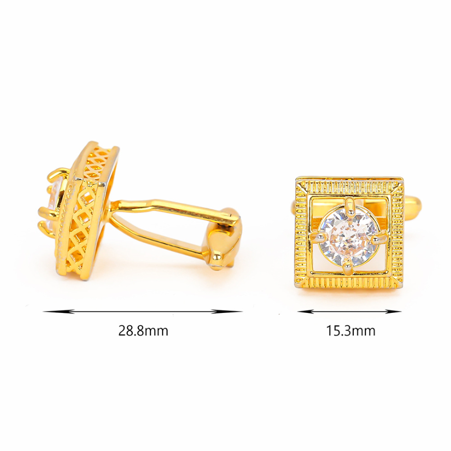 Boutons de manchette de haute  - Cufflinks Men Stainless Steel Luxury avis et prix