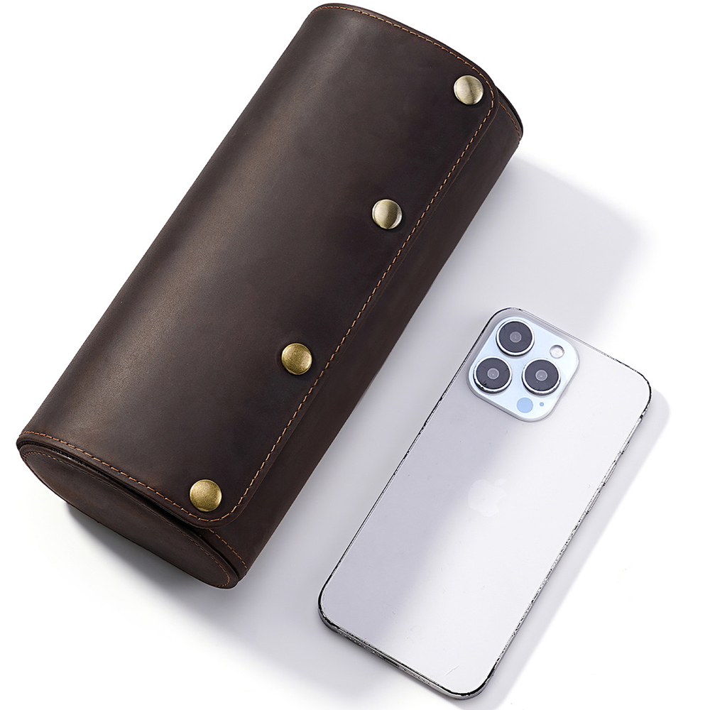 CONTACT FAMILY Étui à montres  - Watch Travel Roll Case 3 Slots Leather avis et prix