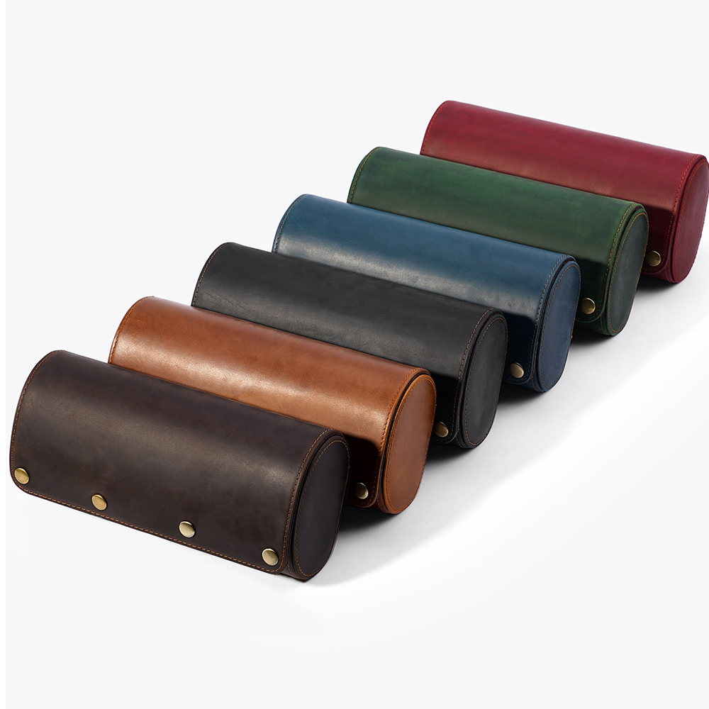 CONTACT FAMILY Étui à montres  - Watch Travel Roll Case 3 Slots Leather avis et prix