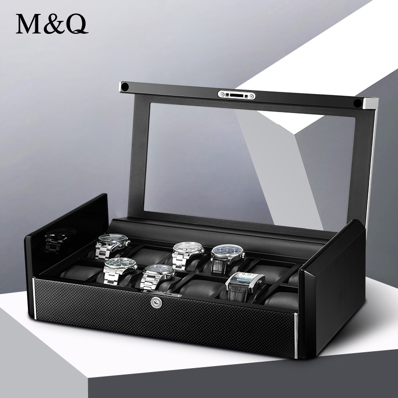 Boîte de rangement pour montre - Watch Display Storage Box Carbon Fiber avis et prix