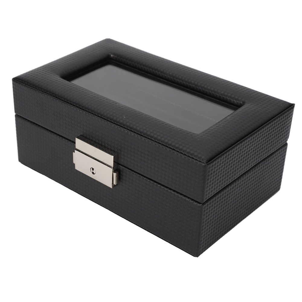 Boîte de protection pour montr - Watch Display Storage Box Carbon Fiber avis et prix