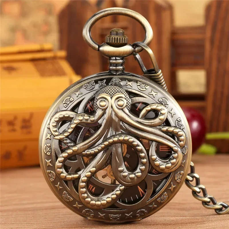 Montre de poche mécanique à re - Pocket Watch Mechanical Skeleton Vintage avis et prix