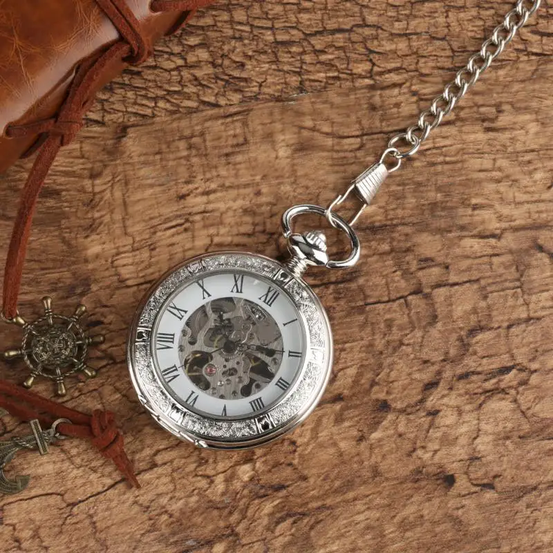 Montre de poche mécanique à re - Pocket Watch Mechanical Skeleton Vintage avis et prix