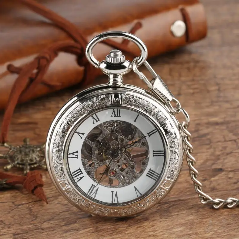 Montre de poche mécanique à re - Pocket Watch Mechanical Skeleton Vintage avis et prix