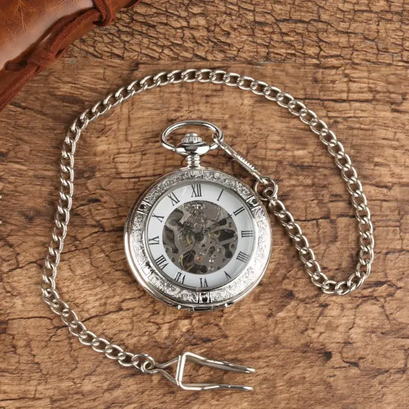 Montre de poche mécanique à re - Pocket Watch Mechanical Skeleton Vintage avis et prix