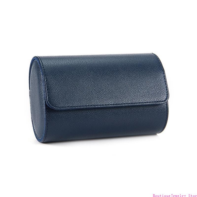 E1PE boîte rangement montre en - Watch Travel Roll Case 3 Slots Leather avis et prix