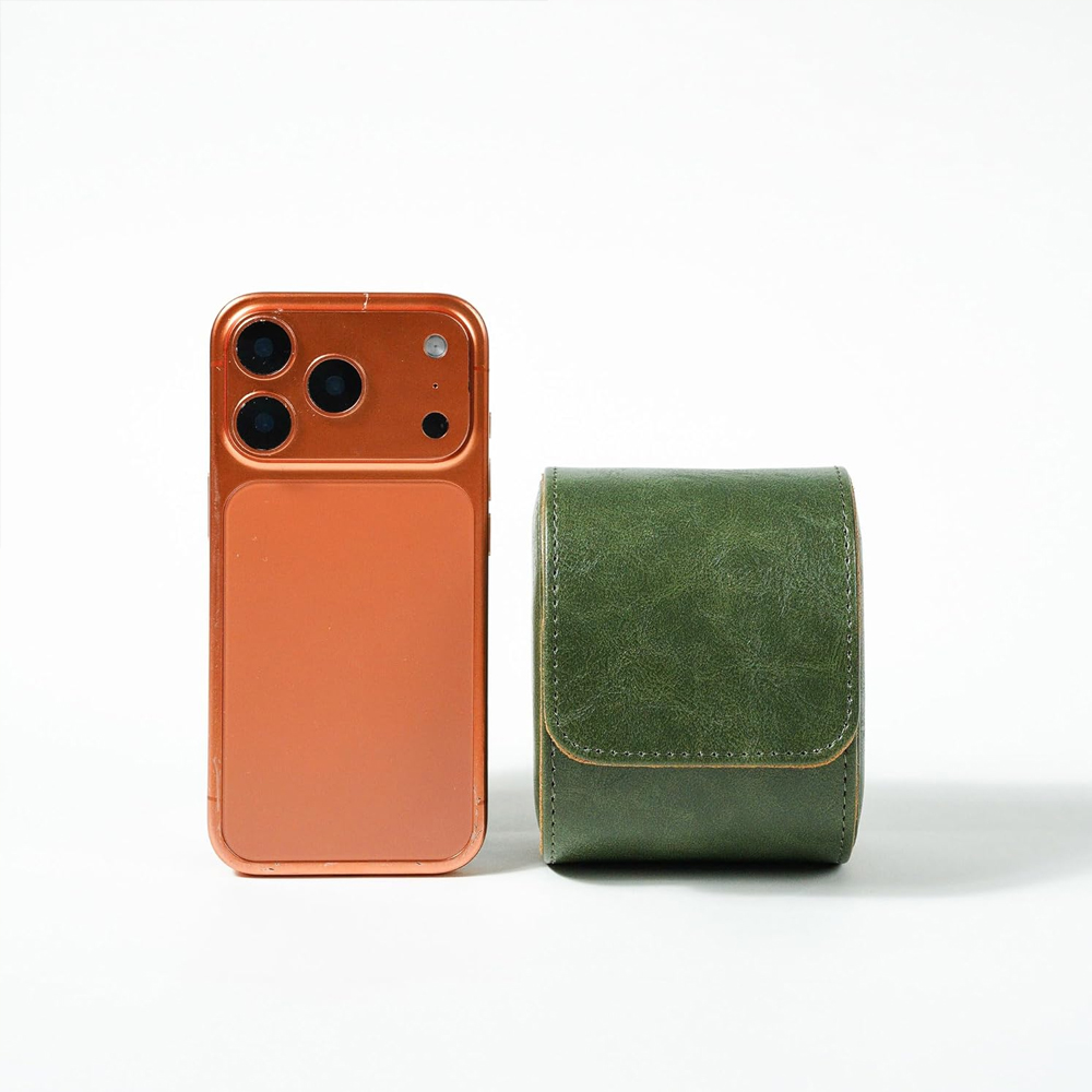 Étui de voyage en cuir pour mo - Watch Travel Roll Case 3 Slots Leather avis et prix