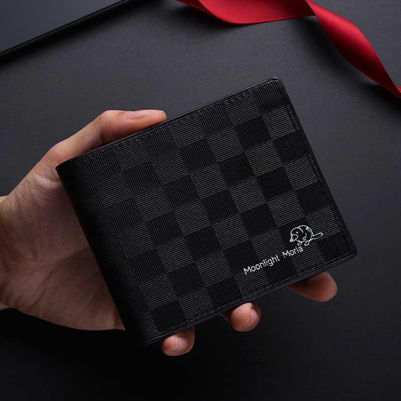 Portefeuille en cuir véritable - Money Clip Minimalist Rfid Blocking avis et prix