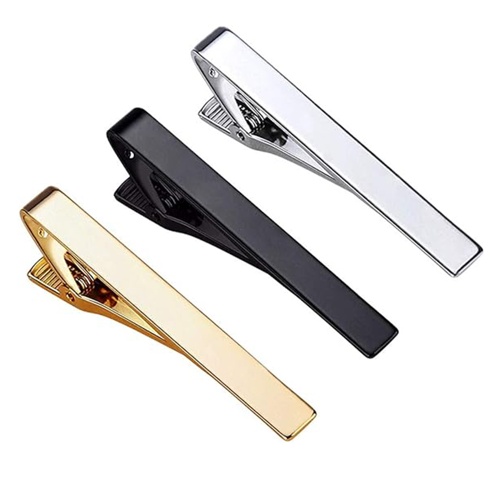 1 ou 3 paquets de pinces à cra - Tie Clip Bar Set Stainless Steel avis et prix