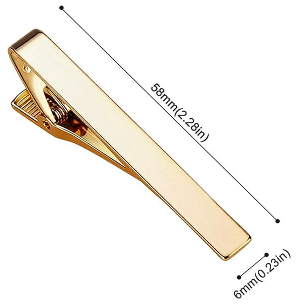 1 ou 3 paquets de pinces à cra - Tie Clip Bar Set Stainless Steel avis et prix