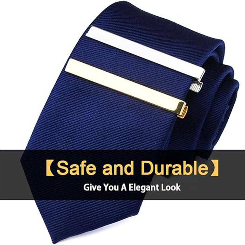 1 ou 3 paquets de pinces à cra - Tie Clip Bar Set Stainless Steel avis et prix