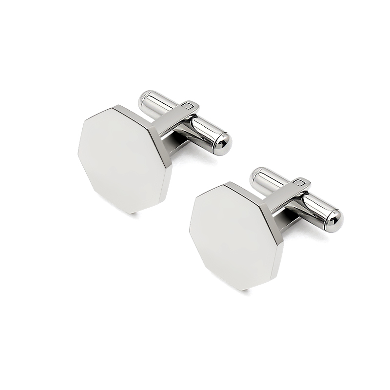 Boutons de manchette Pentagona - Cufflinks Men Stainless Steel Luxury avis et prix
