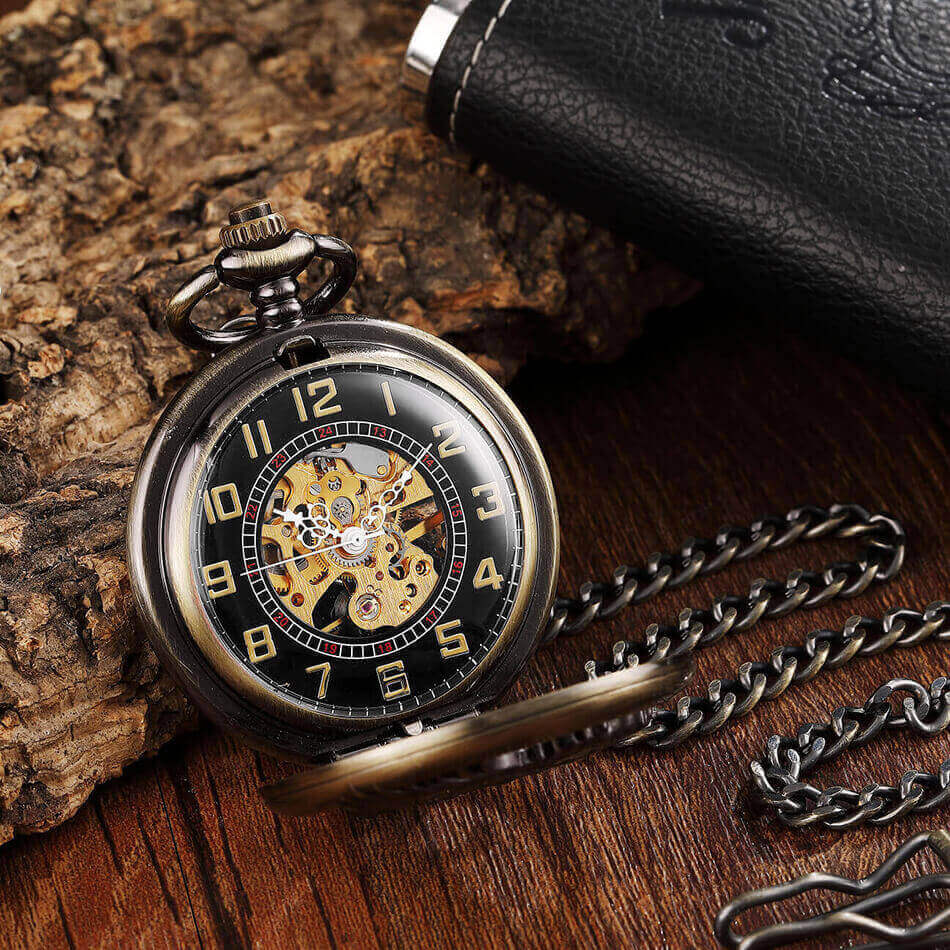 Montre de Poche Mécanique Vint - Pocket Watch Mechanical Skeleton Vintage avis et prix