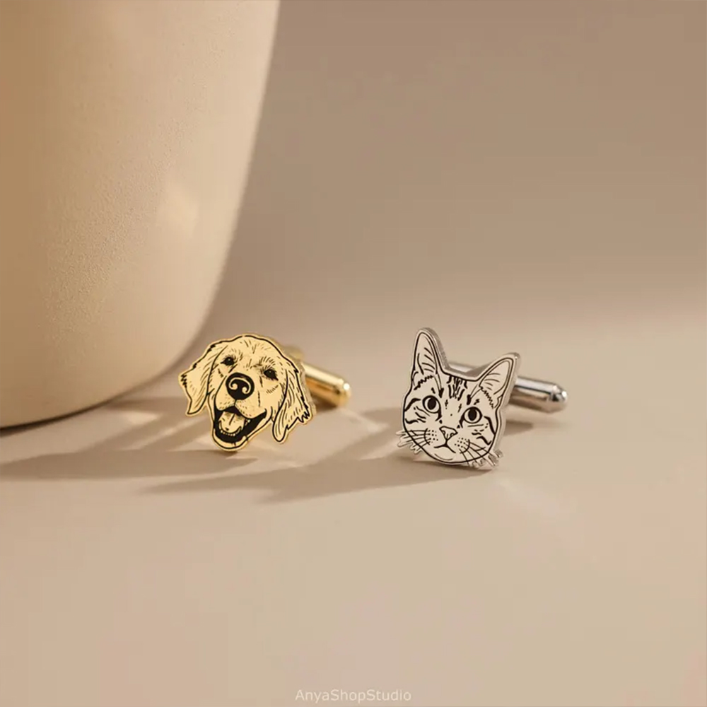 Boutons de manchette personnal - Cufflinks Men Stainless Steel Luxury avis et prix