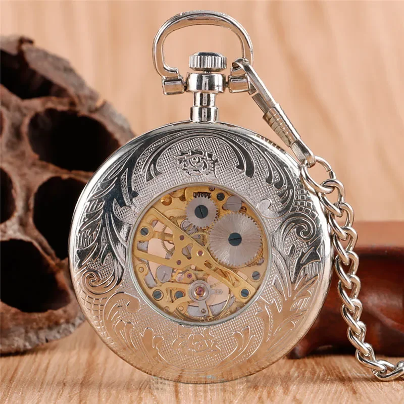 Montre de poche mécanique à re - Pocket Watch Mechanical Skeleton Vintage avis et prix