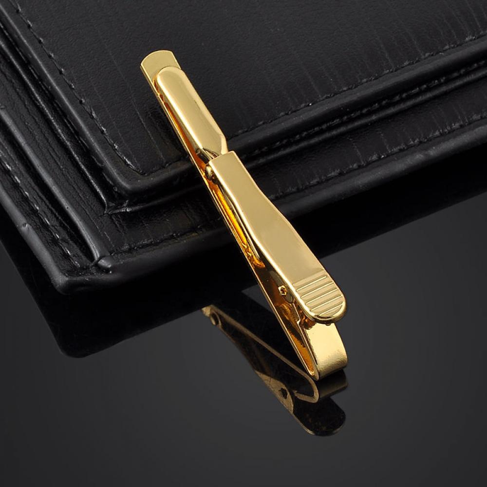 Fermoir à barre en acier inoxy - Tie Clip Bar Set Stainless Steel avis et prix