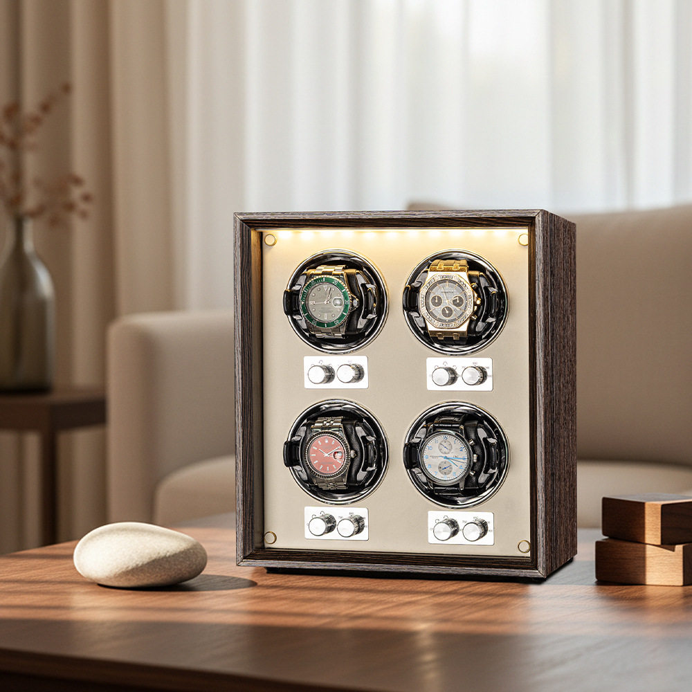 Virtorix Boîte à montres autom - Watch Winder 4 Watches Automatic Silent avis et prix