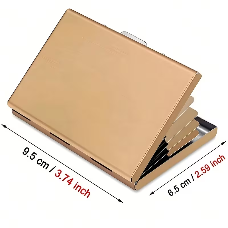 1 pièce : porte-cartes de créd - Money Clip Minimalist Rfid Blocking avis et prix