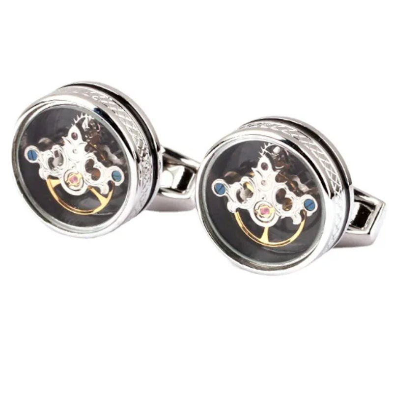 Boutons de manchette à Tourbil - Cufflinks Men Stainless Steel Luxury avis et prix