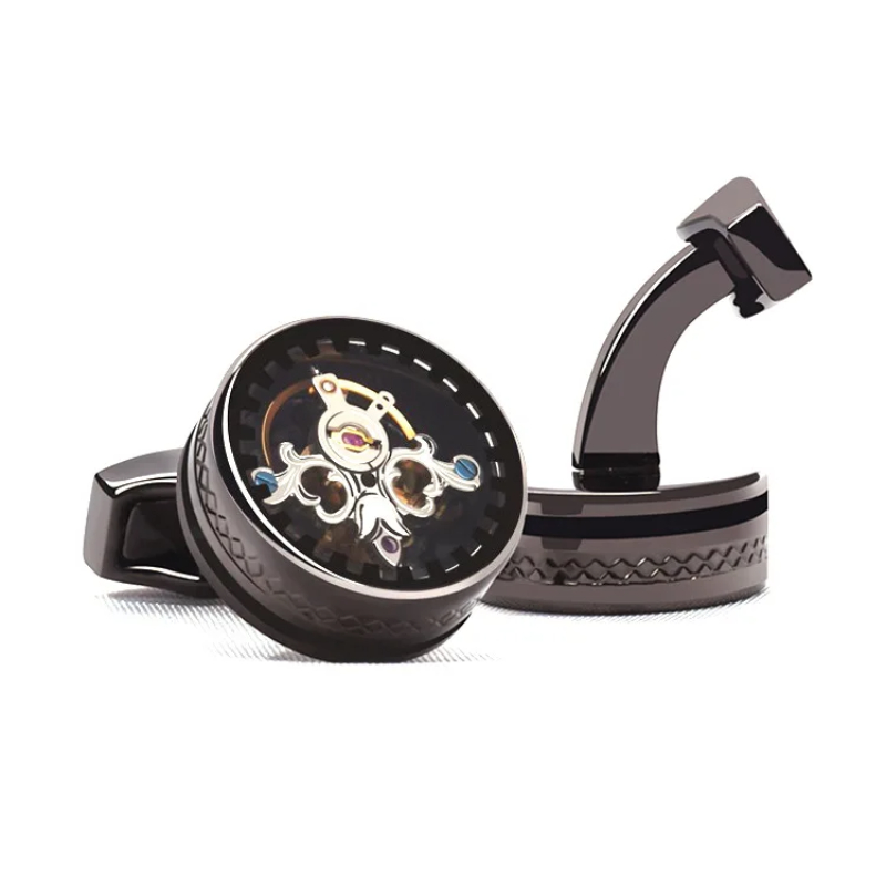 Boutons de manchette à Tourbil - Cufflinks Men Stainless Steel Luxury avis et prix
