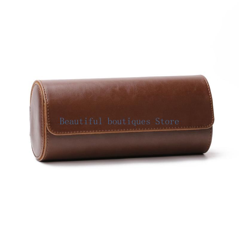 U4LF – rouleau montre à 3 fent - Watch Travel Roll Case 3 Slots Leather avis et prix