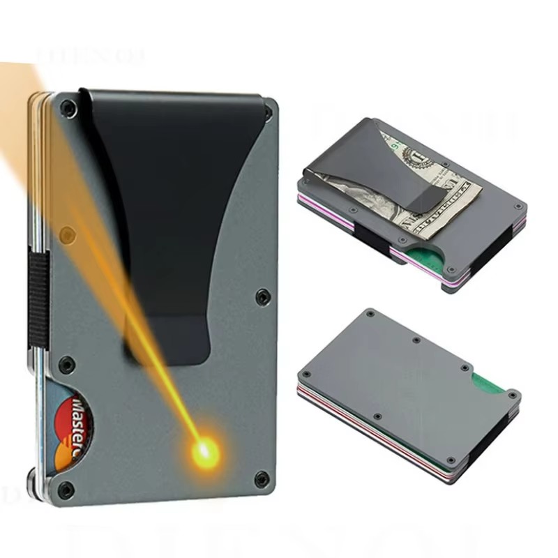 Portefeuille pour hommes avec  - Money Clip Minimalist Rfid Blocking avis et prix