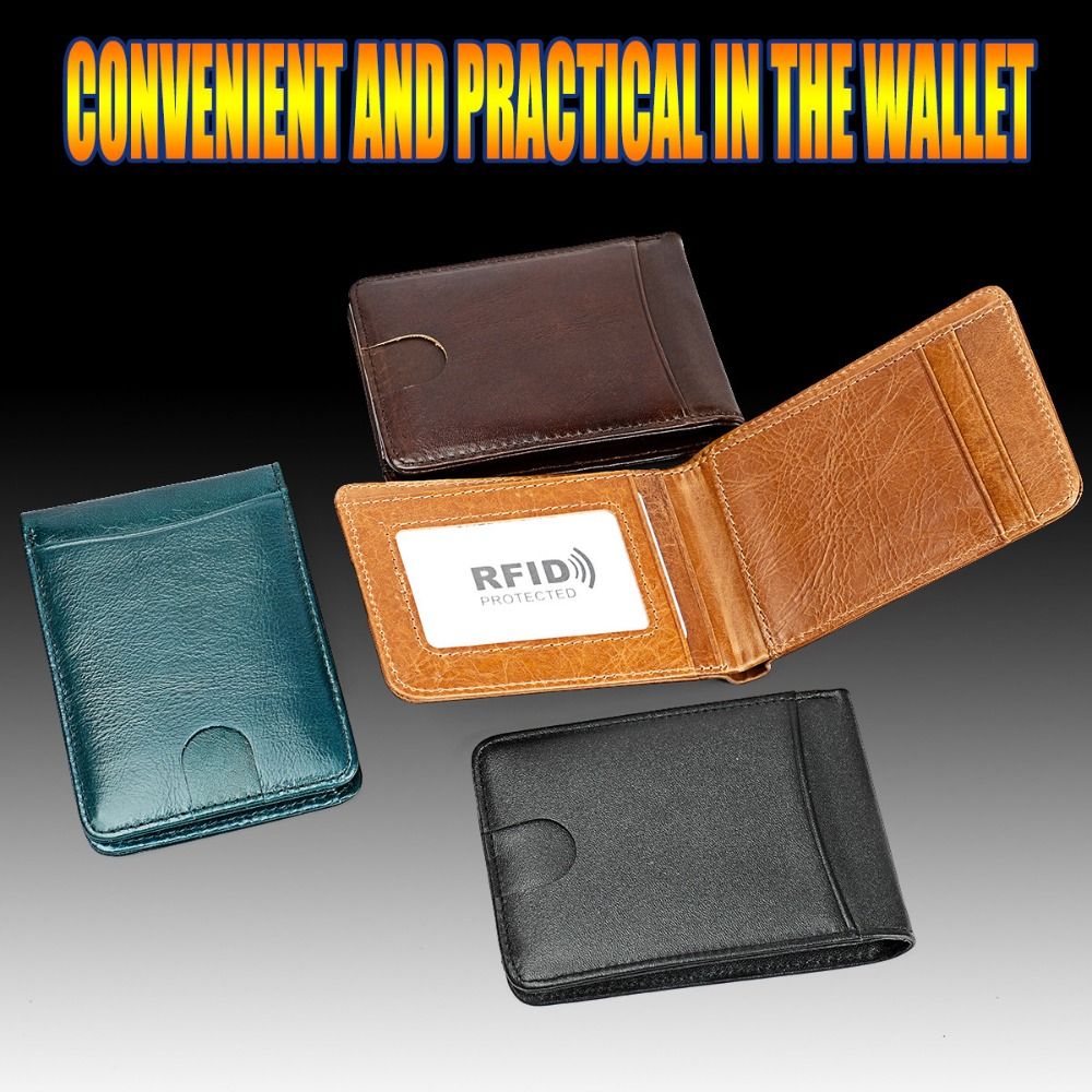 Portefeuille minimaliste en cu - Money Clip Minimalist Rfid Blocking avis et prix