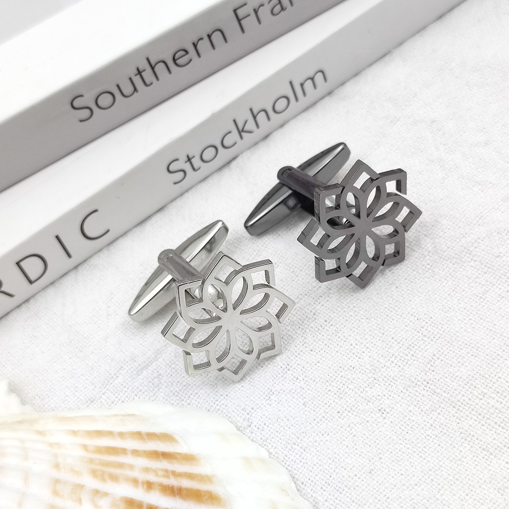 Boutons de manchette de luxe p - Cufflinks Men Stainless Steel Luxury avis et prix