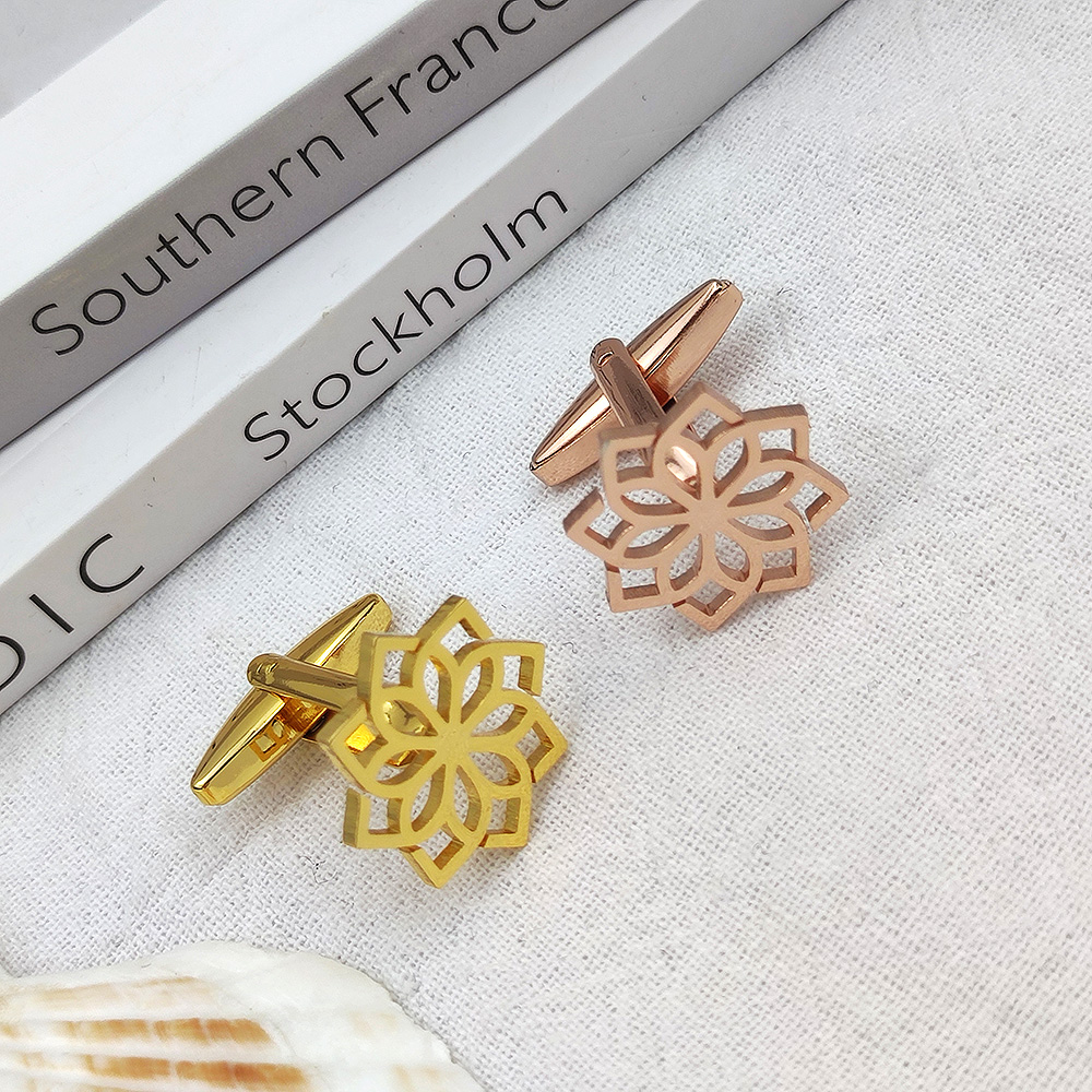 Boutons de manchette de luxe p - Cufflinks Men Stainless Steel Luxury avis et prix