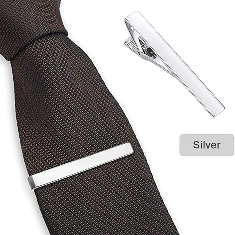 Lot de 1 ou 3 pinces à cravate - Tie Clip Bar Set Stainless Steel avis et prix