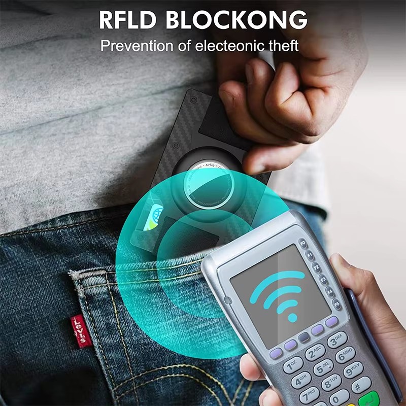 Portefeuille minimaliste en al - Money Clip Minimalist Rfid Blocking avis et prix
