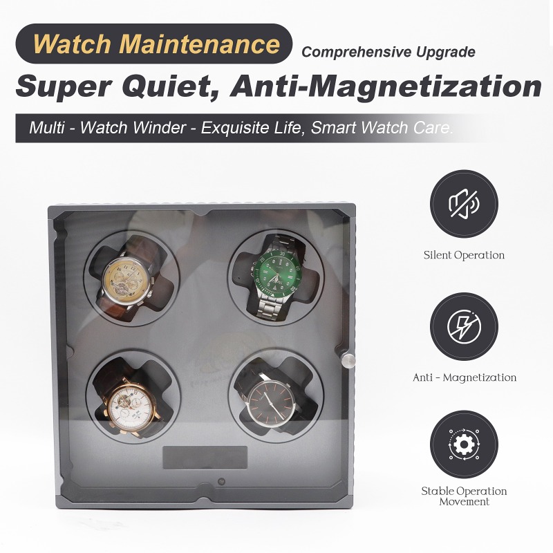 Remontoirs de montres automati - Watch Winder 4 Watches Automatic Silent avis et prix