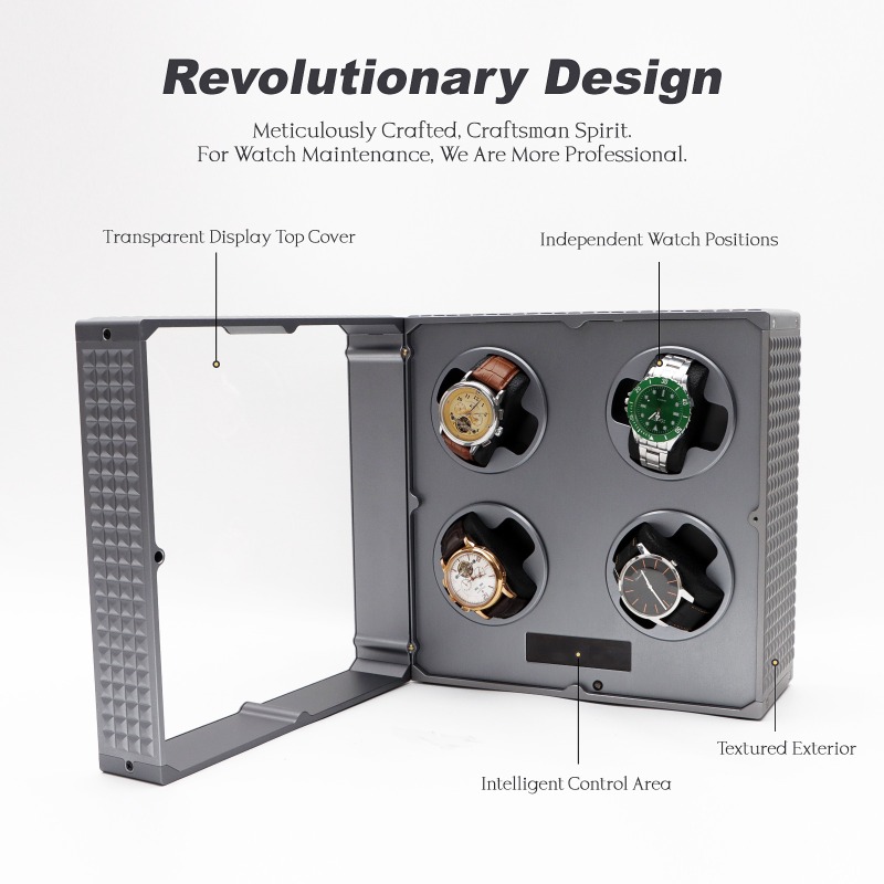 Remontoirs de montres automati - Watch Winder 4 Watches Automatic Silent avis et prix