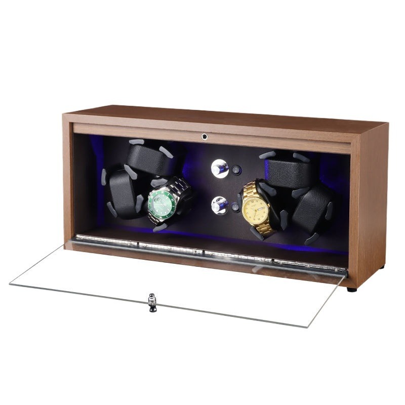 Remontoirs de montres en bois  - Watch Winder 4 Watches Automatic Silent avis et prix