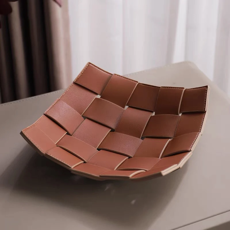 Valet en Cuir PU Réversible, P - Valet Tray Nightstand Organizer Leather avis et prix