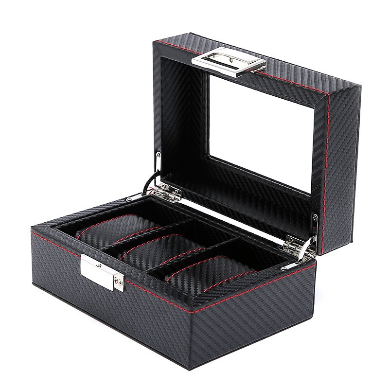 Boîte de présentation pour mon - Watch Display Storage Box Carbon Fiber avis et prix