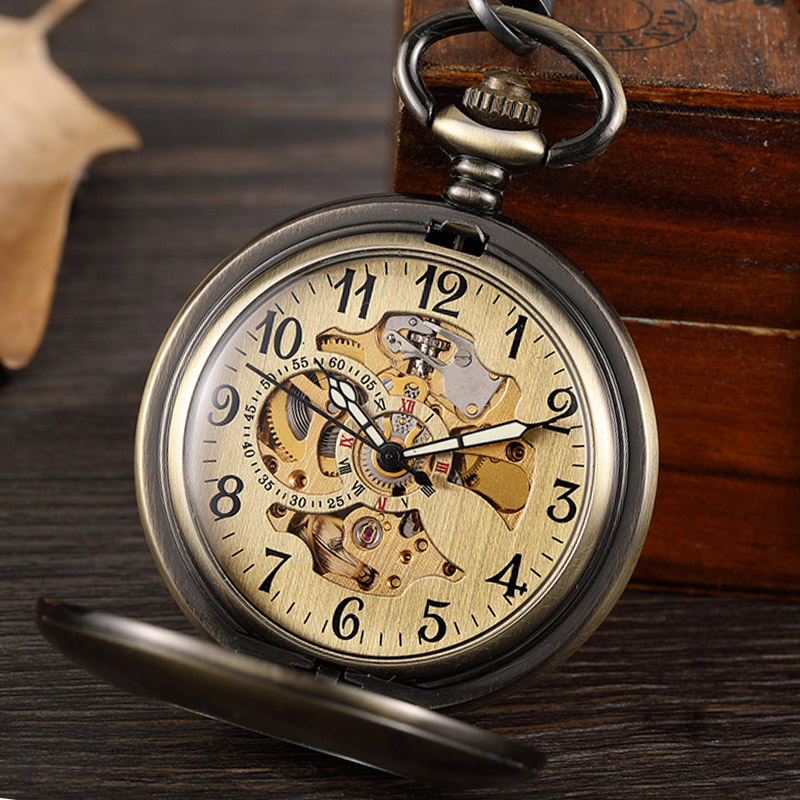 Montre de poche mécanique Vint - Pocket Watch Mechanical Skeleton Vintage avis et prix